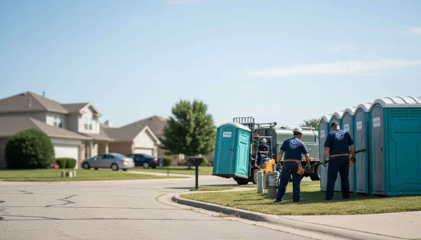 Porta Potty Rental in Hidalgo, IL near me
